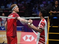 Indonesia Open 2025: Alwi Takluk dari Antonsen usai Duel 3 Gim!