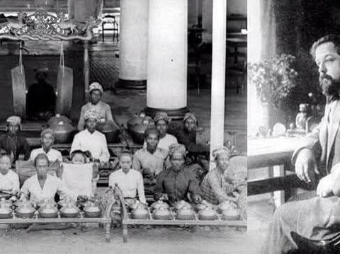 Aksi mogok kerja personel Gamelan Sari Oneng