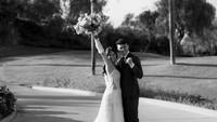 Aurelie kepada detikcom mengaku lega karena rangkaian acara pernikahan selesai. Aurelie dan Tyler sudah mencatatkan pernikahan mereka secara sipil pada 30 Desember 2024 di Old Orange County Courthouse. Foto: dok. Perpetual Films