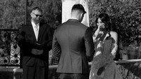 Meskipun dalam foto hitam putih, kebahagiaan Aurelie Moeremans terlihat nyata ketika mennggelar pesta pernikahan di Old Ranch Country Club, California, Amerika Serikat pada 25 April 2025. Momen itu baru dibagikan dua hari lalu. Foto: dok. Perpetual Films