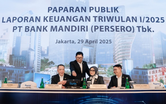 Bank Mandiri terus memperkuat komitmen untuk menjaga pertumbuhan bisnis yang sehat di sepanjang awal 2025.