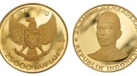 URK Seri 25 Tahun Kemerdekaan RI TE 1970 Pecahan Rp25.000. Tanggal pencabutan 30 Agustus 2021. Jangka waktu dan tempat penukaran: Kantor Pusat Bank Indonesia 29 Agustus 2031, Kantor Perwakilan Bank Indonesia dalam Negeri: 29 Agustus 2031