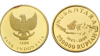 URK Seri Perjuangan Angkatan ’45 RI TE 1990 Pecahan Rp250.000. Tanggal pencabutan 30 Agustus 2021. Jangka waktu dan tempat penukaran: Kantor Pusat Bank Indonesia (KPBI) Jakarta 29 Agustus 2031. KPw BI DN : Kantor Perwakilan Bank Indonesia Dalam Negeri (KPw BI DN) 29 Agustus 2031.Foto: Dok. Bank Indonesia