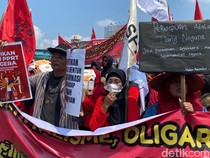 Ikut Demo Hari Buruh, Emak-emak di Lampung Curhat Biaya Pendidikan Tinggi