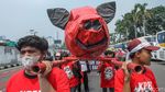 Gelombang Buruh Geruduk DPR Serukan Keadilan Pekerja
