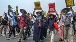 Gelombang Buruh Geruduk DPR Serukan Keadilan Pekerja