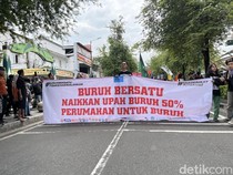 Gelar Aksi di Malioboro, Buruh Tuntut UMP DIY Jadi Rp 4,5 Juta