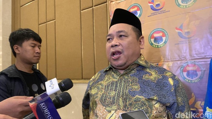 Ketua Alumni Pergerakan Mahasiswa Islam Indonesia (IKA PMII), Fathan Subchi (Mulia/detikcom).
