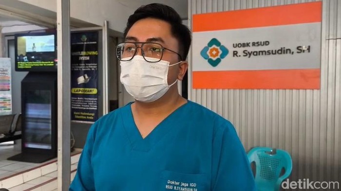 Ketua Tim Penanganan Keluhan RSUD Syamsudin SH, dr Irfanugraha Triputra Irawan