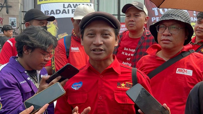 Ketua Umum Kongres Aliansi Serikat Buruh Indonesia (KASBI), Sunarno