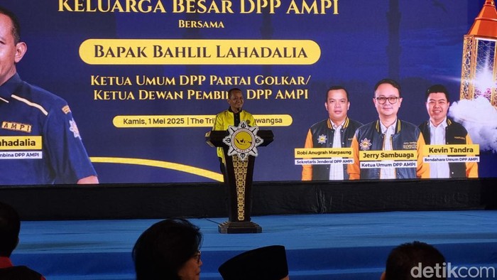 Bahlil Harap AMPI Bisa Masuk ke Sekolah-Kampus untuk Gaet Pemilih Muda