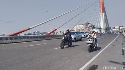Potret Lengangnya Jalanan Bandung Saat Libur Hari Buruh 2025
