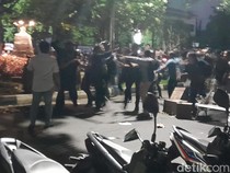 Suasana Terkini Undip Pleburan Semarang Usai Aksi Hari Buruh Ricuh