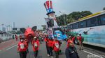 Trump dan Kepala Babi Jadi Sorotan di Aksi Hari Buruh Jakarta