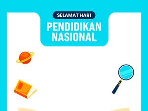 Selamat Hari Pendidikan Nasional! Ini Link 10 Twibbon Hardiknas 2025