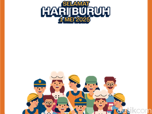 10 Twibbon Hari Buruh 2025 Gratis dan Unik, Siap Ramaikan Media Sosial!