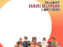 20+ Link Twibbon Hari Buruh 2026 Gratis, Cocok untuk May Day 1 Mei