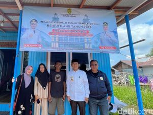 Kejutan Bedah Rumah untuk 2 Buruh di Banjarmasin Saat May Day