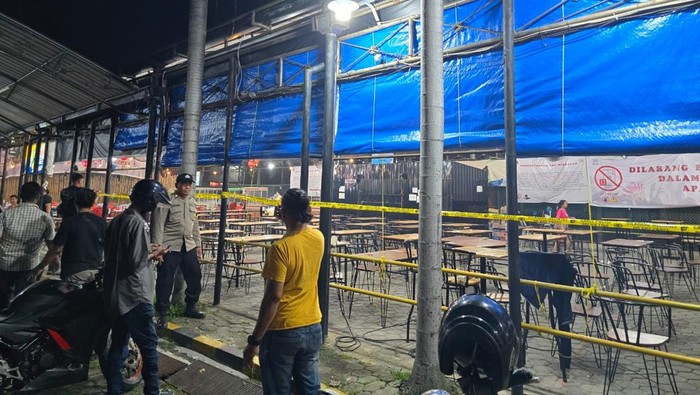 Ada sekitar 29 orang yang diamankan dari lokasi. Dari total tersebut 10 di antaranya ditetapkan sebagai tersangka. (Foto: Dok Polda Sumut).