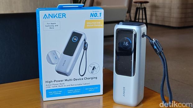Anker Powerbank 25000 mAh 165W