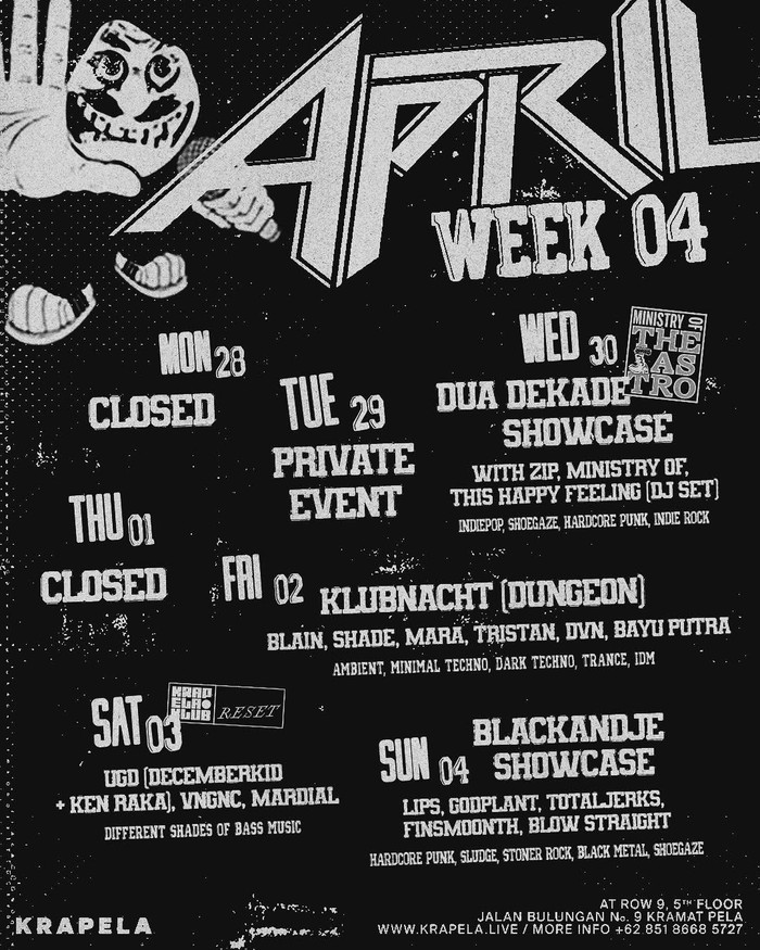 Temukan konser musik menarik di Jakarta akhir pekan ini! Dari Blackandje Showcase hingga Out Loud.