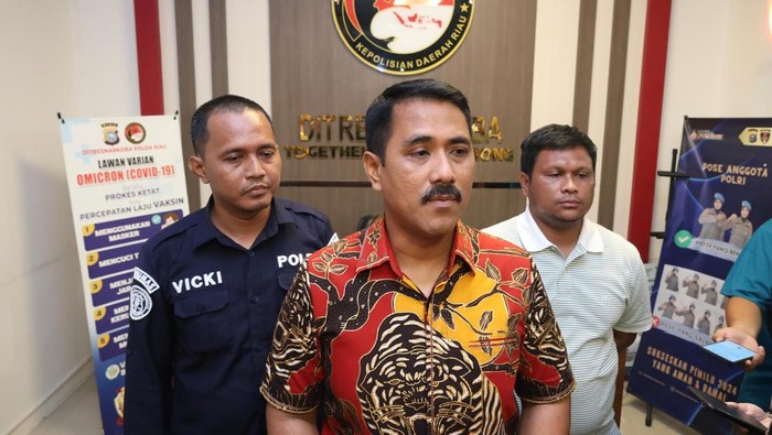 Dirnarkoba Polda Riau Kombes Putu Yudha Prawira.
