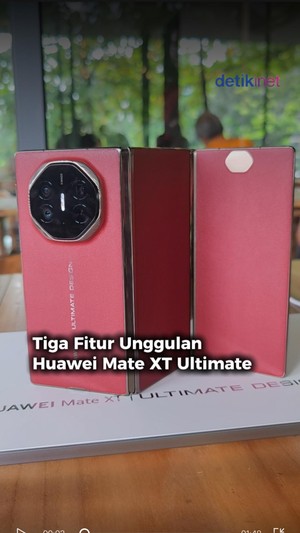 Video: Huawei Mate XT Ultimate, HP Lipat Tiga yang Banyak Fungsinya