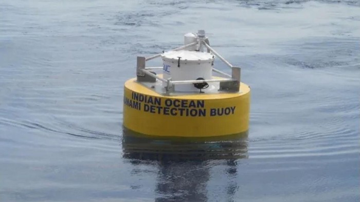 Ilustrasi tsunami bouy. (Foto: BMKG).