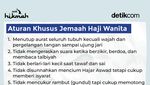 Aturan Khusus Jemaah Haji Wanita