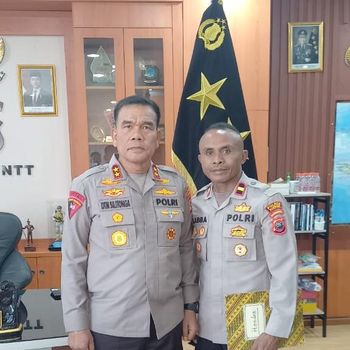 Ipda Yunus Labba Rawat Anak Terlantar di Panti Asuhan Kupang NTT