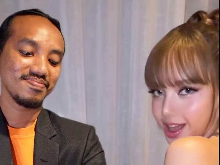 Irfan Ghafur dan Lisa BLACKPINK