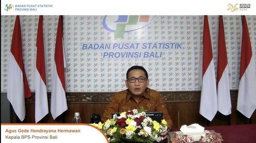 Kepala BPS Bali, Agus Gede Hendrayana Hermawan.