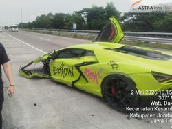Terkuak! Ini Pemilik Lamborghini Bitcoin yang Kecelakaan di Tol Jombang