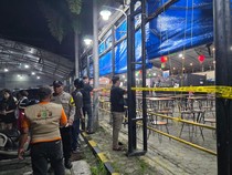 Digerebek Kasus Judi, Yanglim Plaza Dipasang Garis Polisi