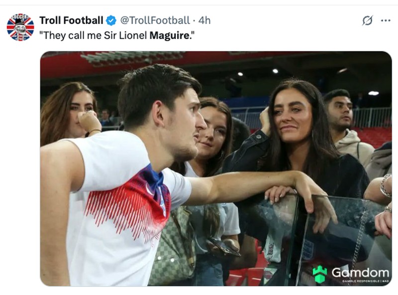 Meme Harry Maquire Jadi Harrydinho