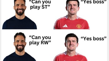Saat Maguire jadi Yes Bos! Foto: X.com