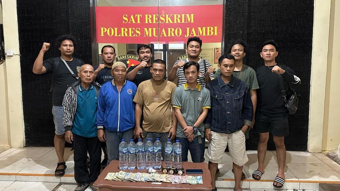 Pelaku pungli sopir trum batu bara di Muaro Jambi, diamankan polisi