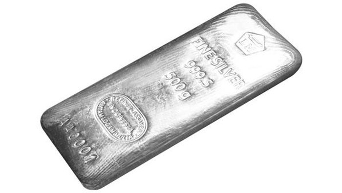 Perak Murni Antam 500 Gram.