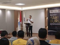 Pekerja PT BSI Gelar Peringatan Hari Buruh Sedunia