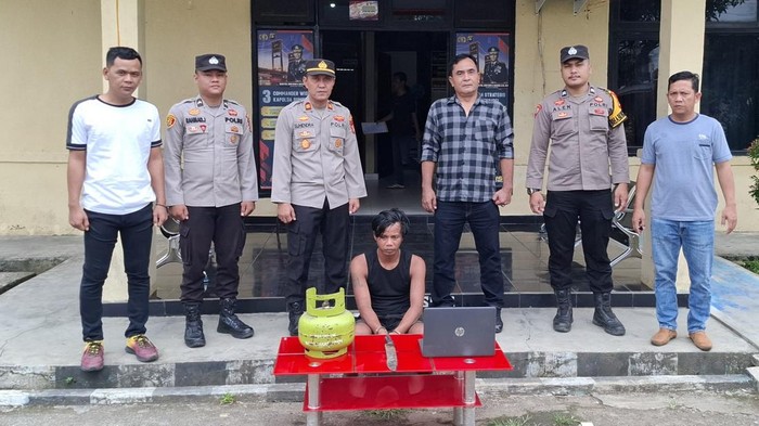 Polisi menangkap pria yang mencuri barang milik guru honorer di Musi Rawas