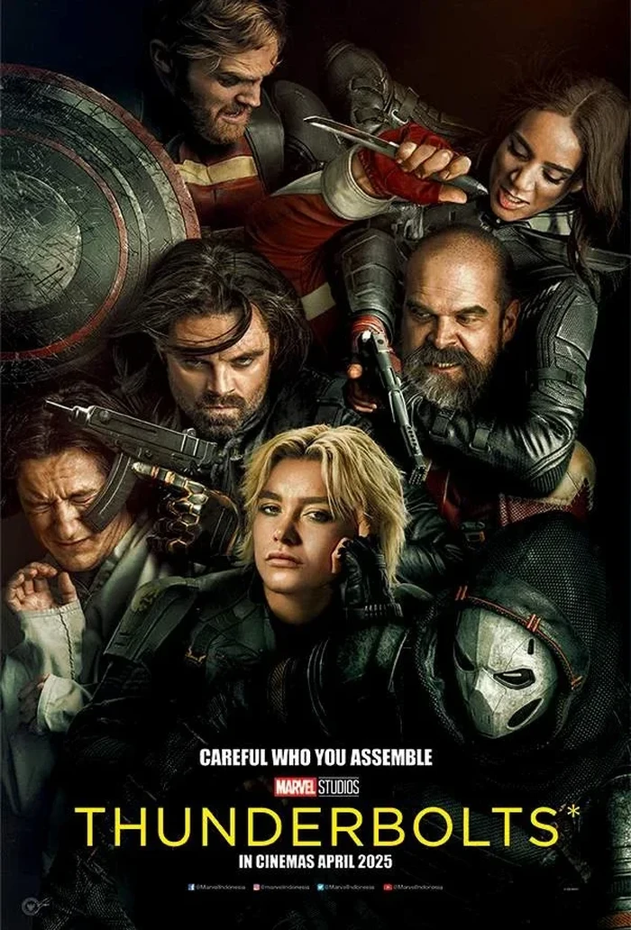 Poster film Thunderbolts. Poster film Thunderbolts.