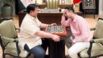 Kala Raffi Ahmad Main Catur dengan Prabowo Subianto