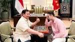 Kala Raffi Ahmad Main Catur dengan Prabowo Subianto