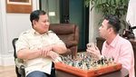 Kala Raffi Ahmad Main Catur dengan Prabowo Subianto