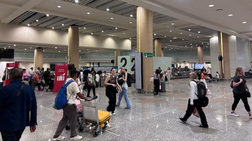 Suasana di Bandara I Gusti Ngurah Rai, Bali, Sabtu (2/5/2025). (Foto: Dok. Humas Bandara Ngurah Rai)