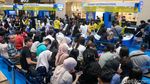 Warga Serbu Tiket Pesawat Murah di Travel Fair