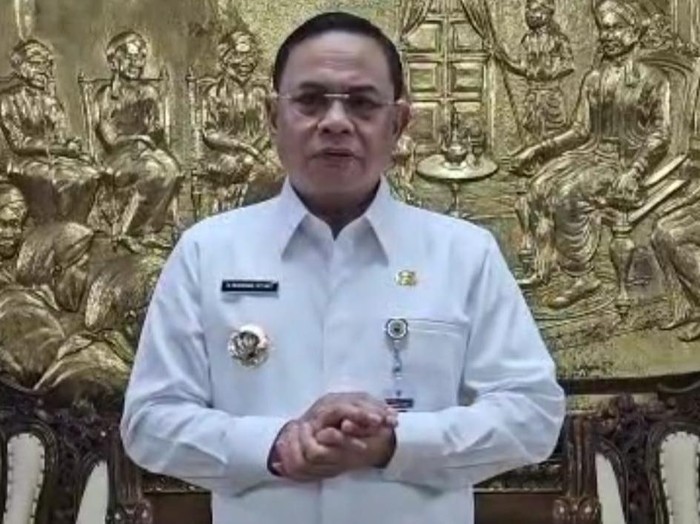 Bupati Pati Sudewo saat di Pendopo Kabupaten Pati, Sabtu (3/5/2025).