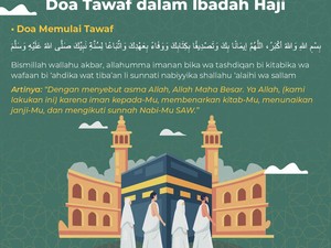 Doa Tawaf: Arab, Latin dan Arti