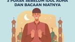 3 Puasa sebelum Idul Adha dan Bacaan Niatnya