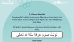 3 Puasa sebelum Idul Adha dan Bacaan Niatnya